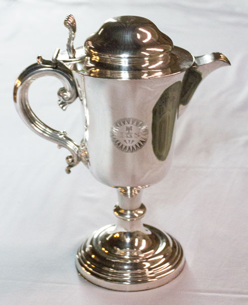 Weston Silver Plate Flagon Weston Silver Plate Flagon