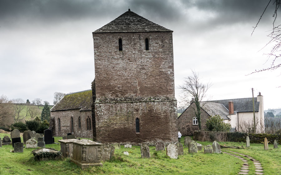 Garway church exterior front