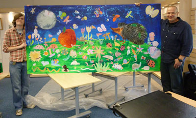 Finished Mural Finished Mural